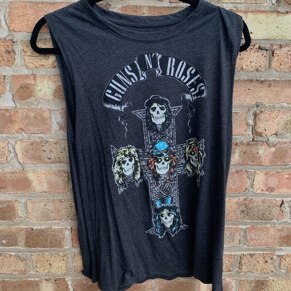 Tops - guns n’ roses muscle tee
